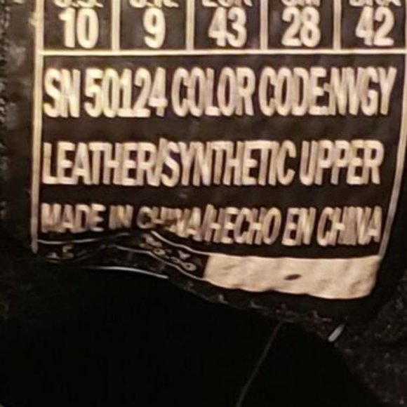 Skechers Athletics M Fit Mens Shoes (50124) Gray Leather & Mesh U.S. Size 10 - Picture 9 of 9